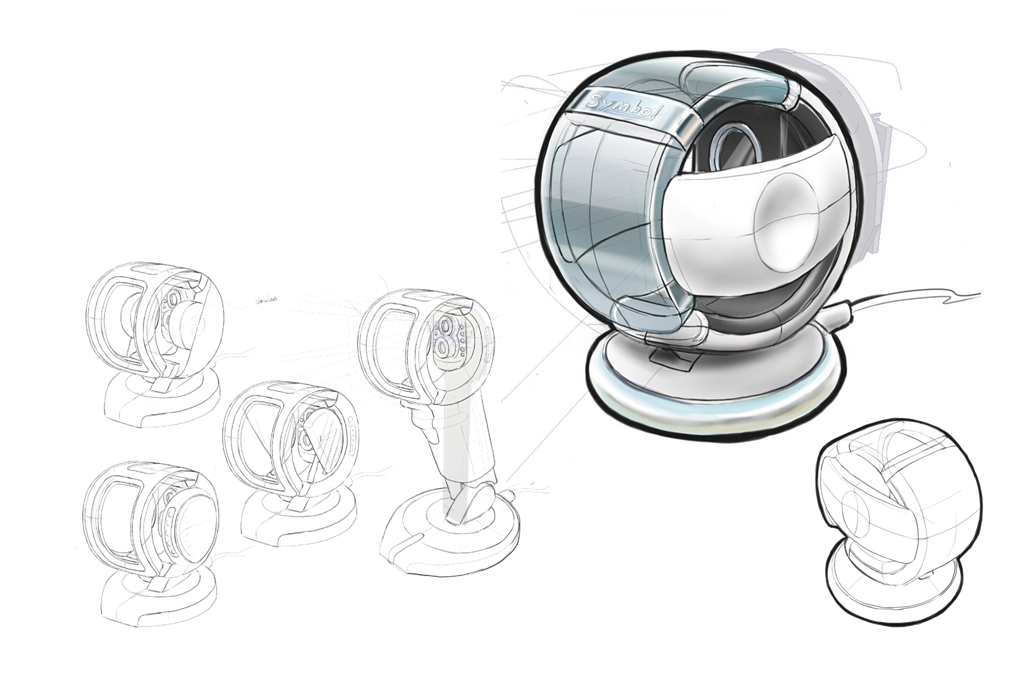 Motorola，brand，Scanner，Scanning gun，Hand drawn，